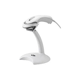 Настольный сканер штрих-кода на стойке кассы